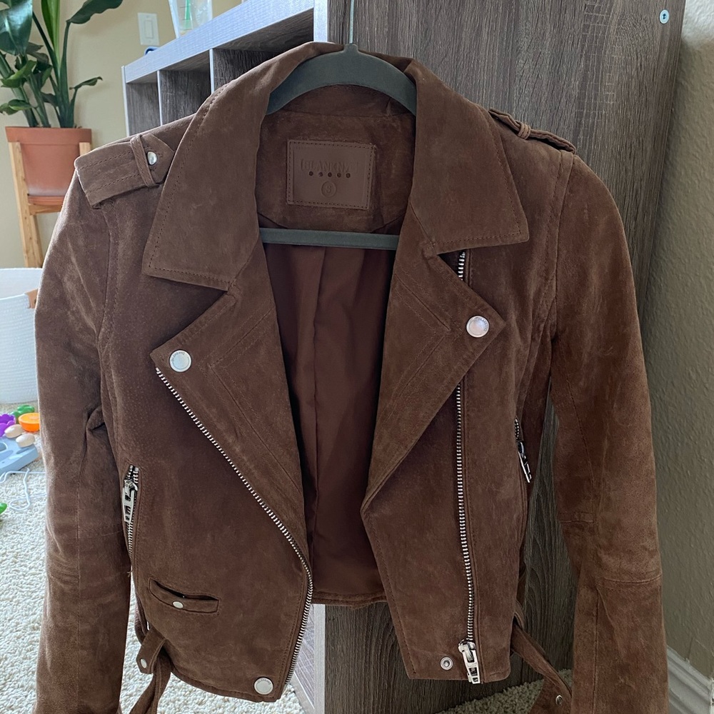 BLANKNYC Suede jacket